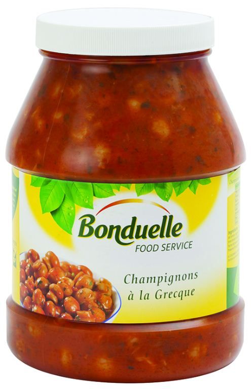 Champignons à la Grecque - BONDUELLE - Bidon de 2,3 kg