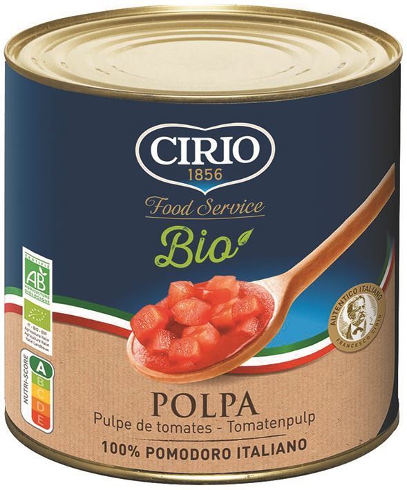 Pulpe de tomates Bio - CIRIO - Boite 3/1