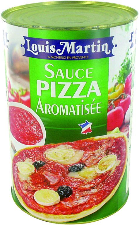 Sauce pizza aromatisée - LOUIS MARTIN - Boite 5/1