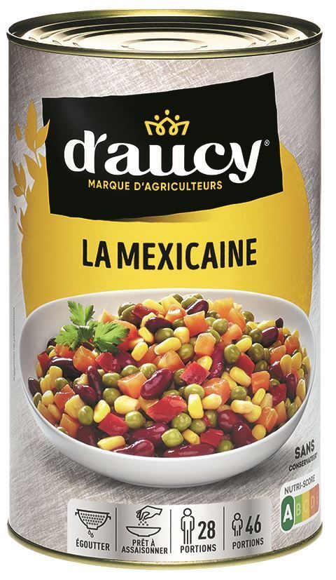 Salade mexicaine - D'AUCY - Boite 5/1