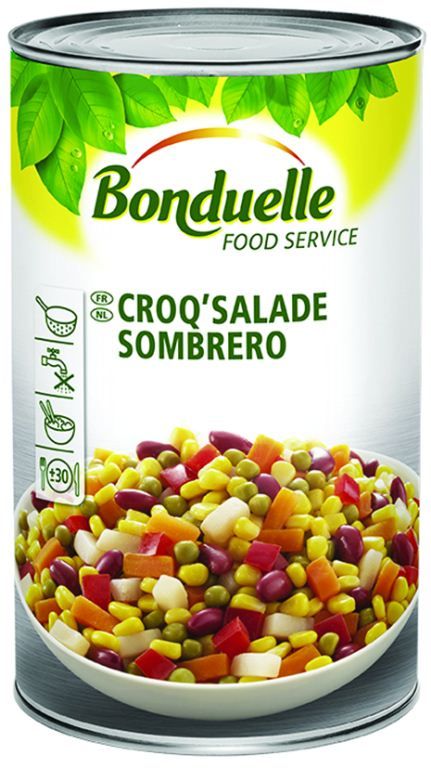 Mélange de légumes sombrero Croq'salade - BONDUELLE - Boite 5/1