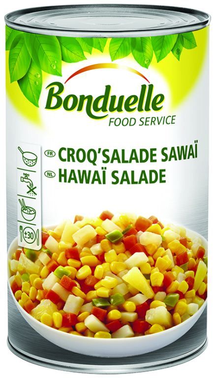 Mélange de légumes sawai Croq'salade - BONDUELLE - Boite 5/1