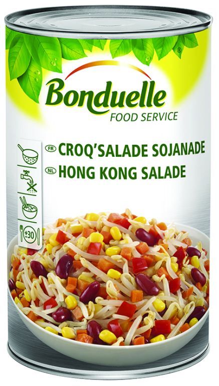 Mélange de légumes sojanade Croq'salade - BONDUELLE - Boite 5/1