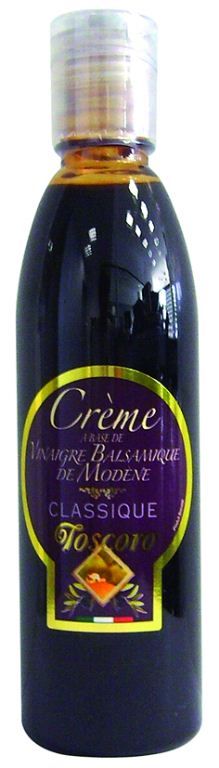 Crème de vinaigre balsamique de Modène IGP - TOSCORO - Flacon de 250 ml