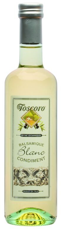 Condiment blanc au vinaigre balsamique de Modène IGP - TOSCORO - Bouteille de 50 cl