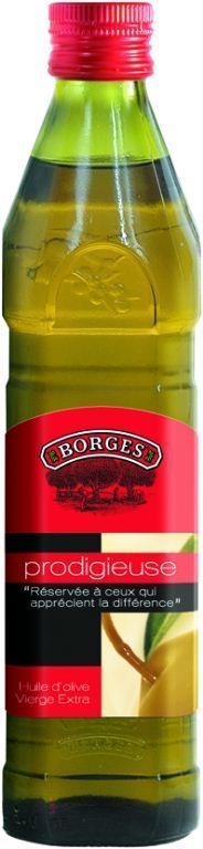 Huile d'olive extra vierge Prodigieuse - BORGES - Bouteille de 50 cl