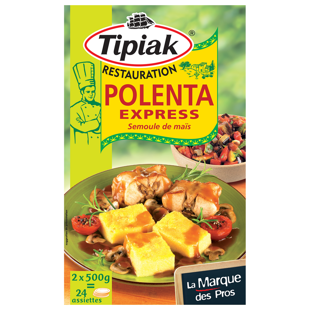 Polenta express - TIPIAK® RESTAURATION - Boite de 1 kg