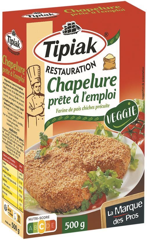 Chapelure prête à l'emploi - TIPIAK® RESTAURATION - Boite de 500 g