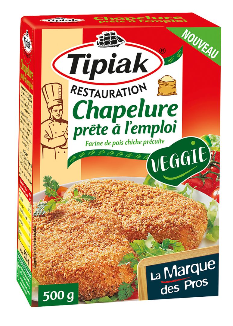 Chapelure prête à l'emploi - TIPIAK® RESTAURATION - Boite de 500 g