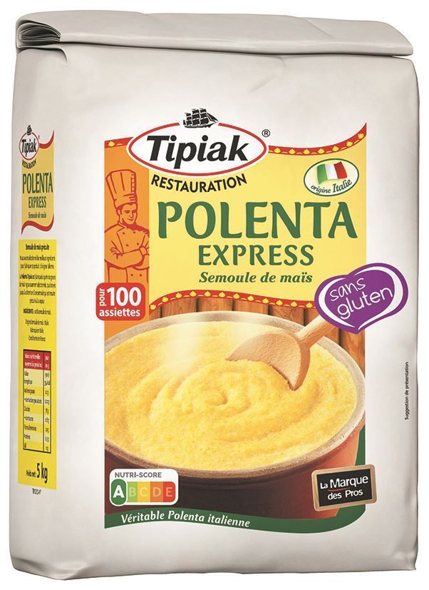 Polenta express - TIPIAK® RESTAURATION - Sac de 5 kg