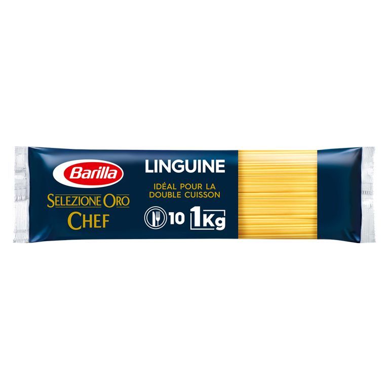 Linguine Oro Chef - BARILLA - Carton de 12 sachets