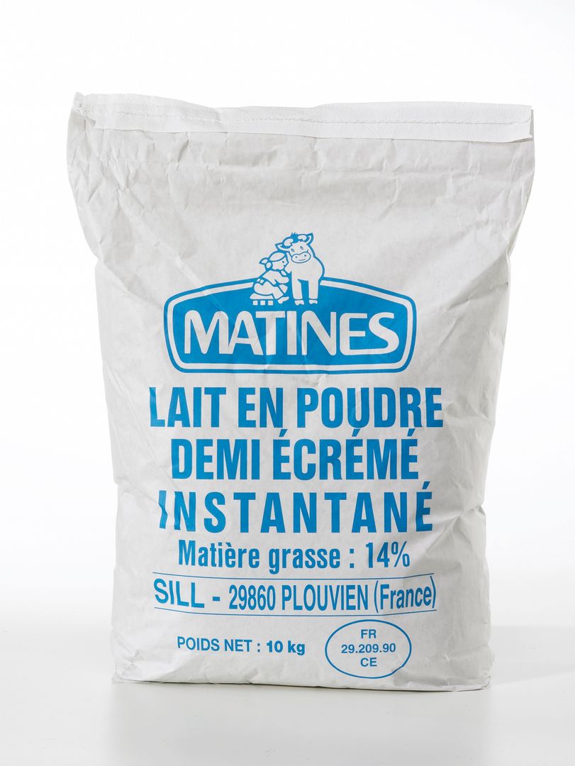 Lait 1/2 écrémé en poudre 14% mg - SILL MATINES - Sac de 10 kg