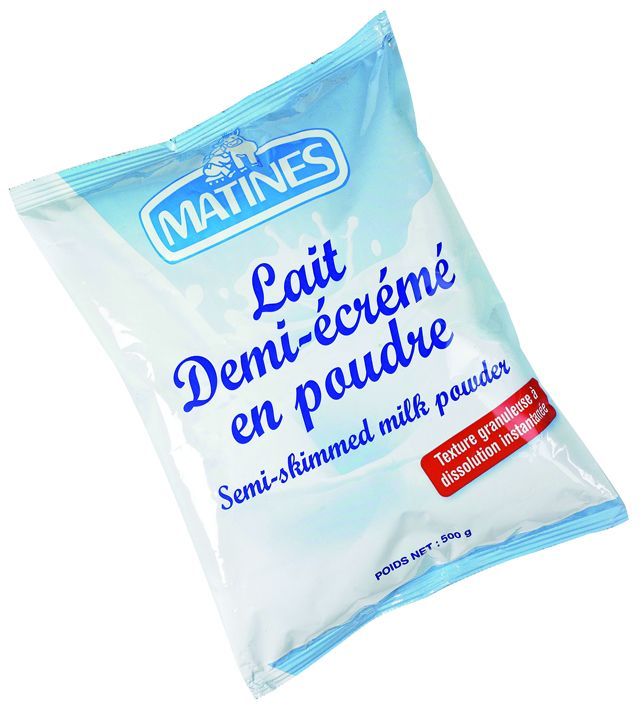 Lait 1/2 écrémé en poudre 14%mg - SILL MATINES - Carton de 10 sachets