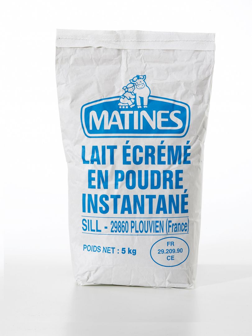 Lait écrémé en poudre 0%mg - SILL MATINES - Sac de 5 kg