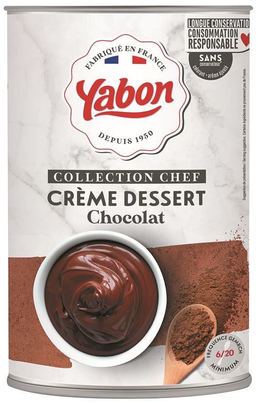 Crème dessert saveur chocolat - YABON - Boite 5/1
