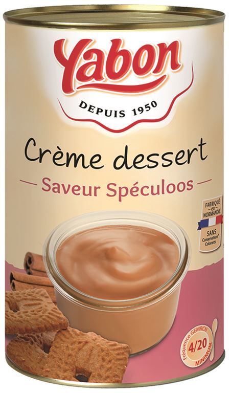 Crème dessert saveur spéculoos - YABON - Boite 5/1