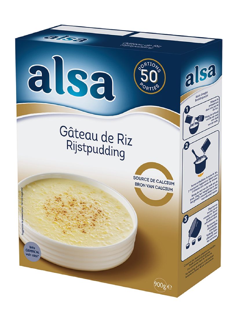 Gâteau de riz - ALSA - Boite de 900 g