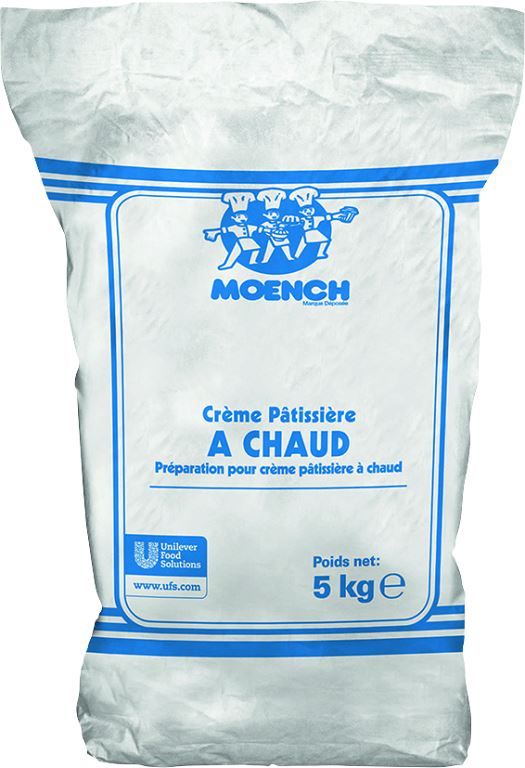 Crème pâtissière A chaud de Ancel par 5 kg - ANCEL