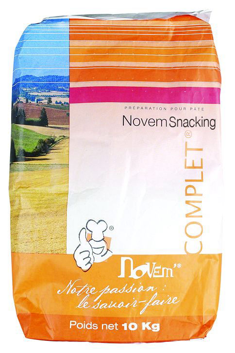 Préparation pour pâte Novem Snacking - COMPLET - Sac de 10 kg