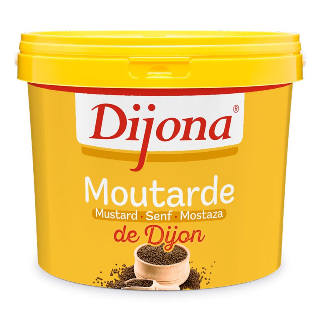 Moutarde de Dijon forte - DIJONA - Seau de 5 L