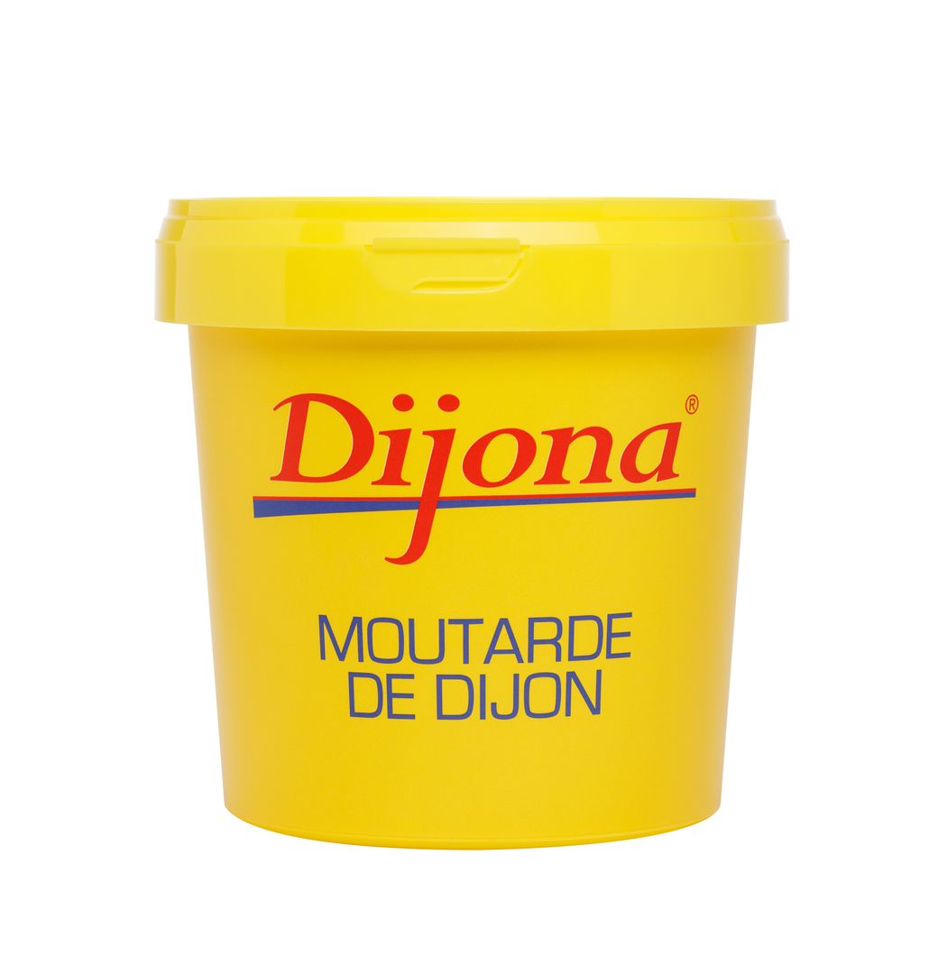 Moutarde de Dijon forte - DIJONA - Seau de 1 L