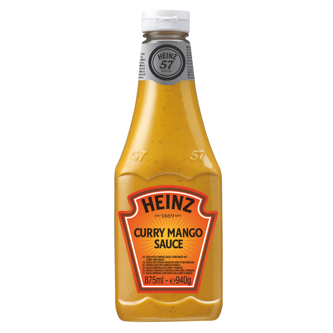 Sauce curry mangue - HEINZ - Flacon de 875 ml