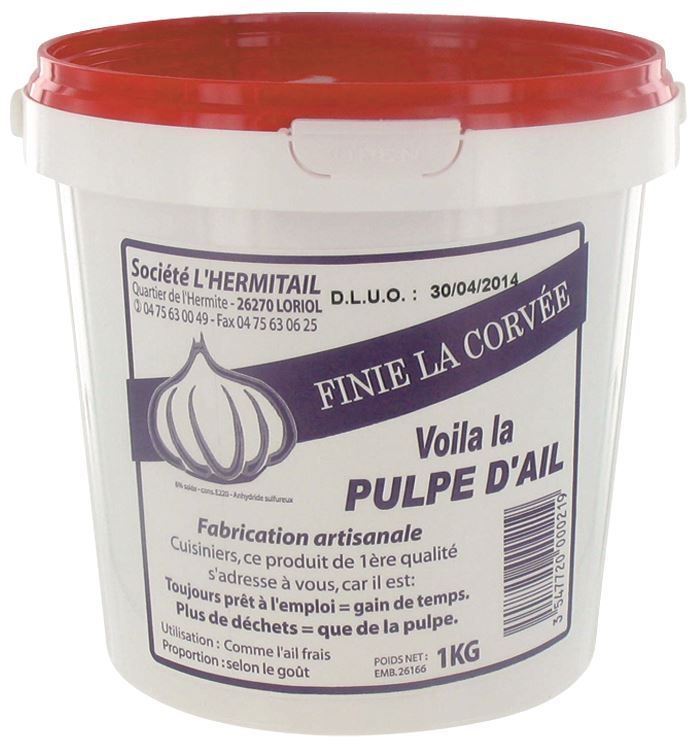 Ail en pulpe - L'HERMITAIL - Pot de 1 kg