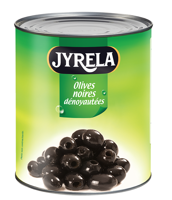 Olives noires dénoyautées - JYRELA - Boite 4/4