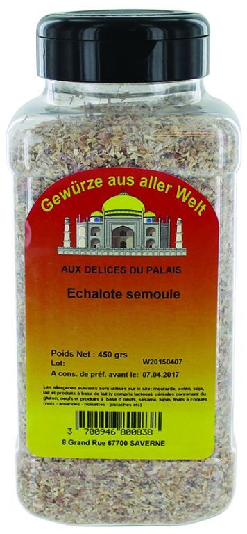 Échalote semoule - DELICES DU PALAIS - Pot de 450 g