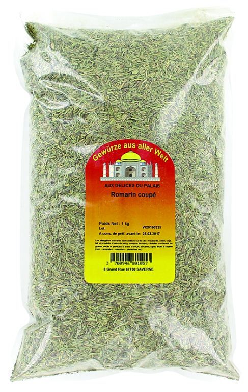 Romarin coupé - DELICES DU PALAIS - Sachet de 1 kg