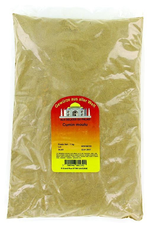 Cumin moulu - DELICES DU PALAIS - Sachet de 1 kg