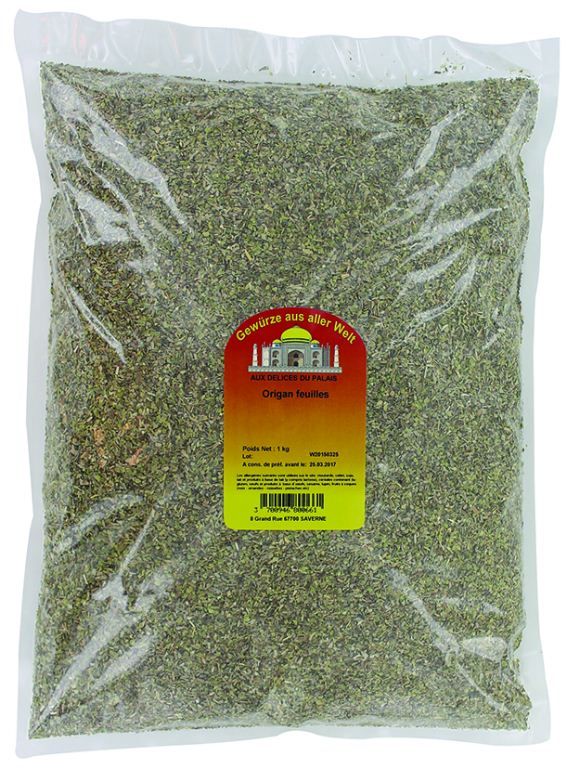 Origan extra - DELICES DU PALAIS - Sachet de 1 kg