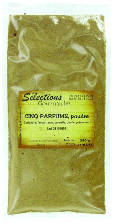 Cinq parfums moulu - SELECTIONS GOURMANDES - Sachet de 250 g