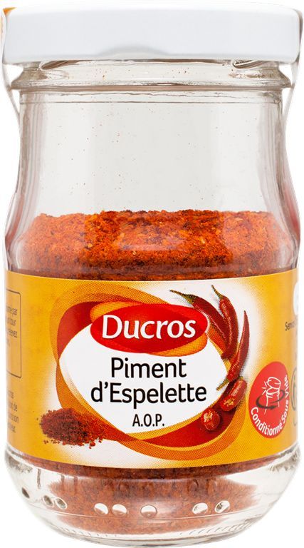 Piment d'Espelette AOP - DUCROS - Pot de 40 g