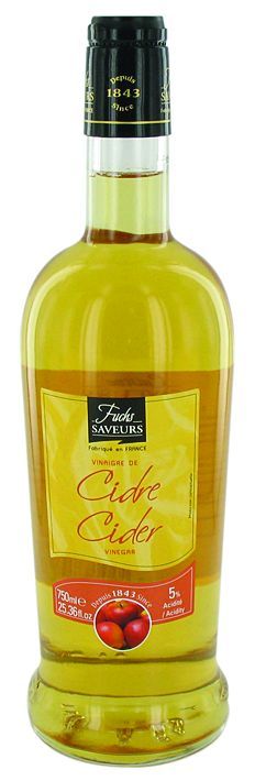 Vinaigre de cidre - FUCHS - Bouteille de 75 cl