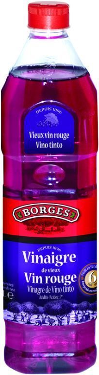 Vinaigre de vieux vin rouge - BORGES - Bouteille de 50 cl