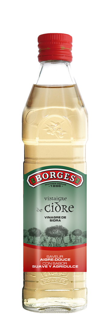 Vinaigre de cidre - BORGES - Bouteille de 50 cl