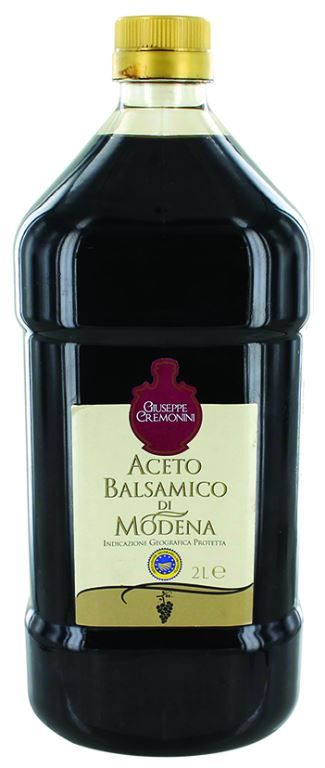 Vinaigre balsamique de Modène IGP - CREMONINI - Bouteille de 2 Litres