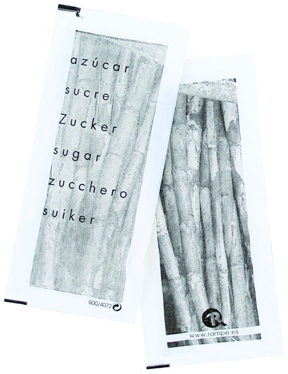 Sucre blanc en poudre - RAMPE - Carton de 500 bûchettes