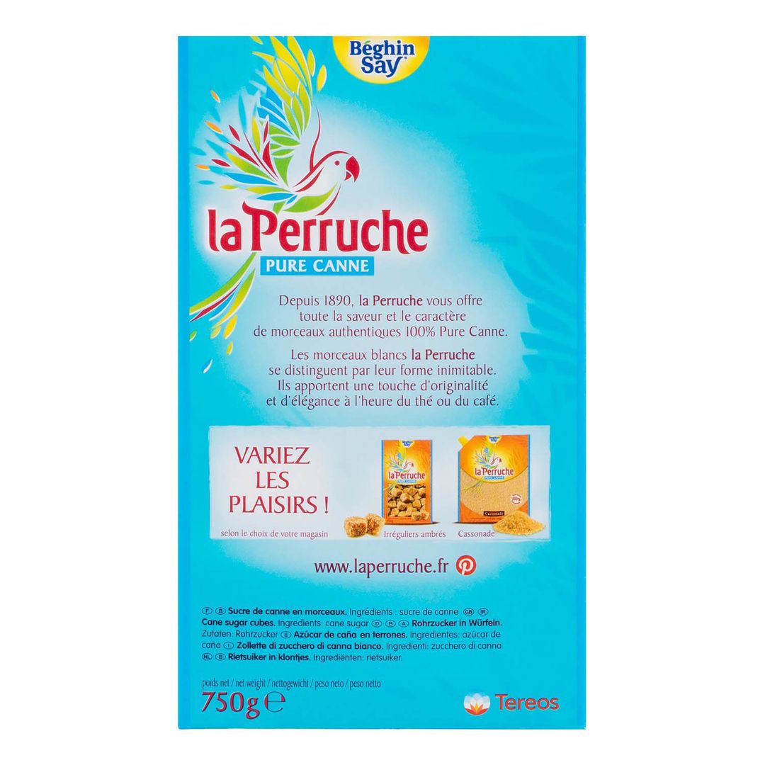 Sucre de canne en morceaux La Perruche - LA PERRUCHE - Boite de 750 g