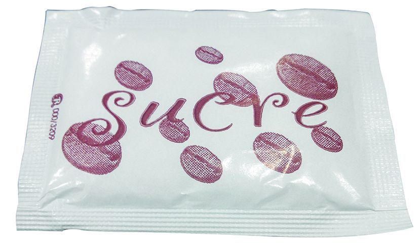 Sucre blanc en poudre - RAMPE - Carton de 1000 bûchettes