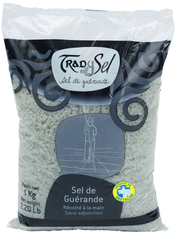 Gros sel de Guérande IGP - TRAD Y SEL - Sac de 1 kg