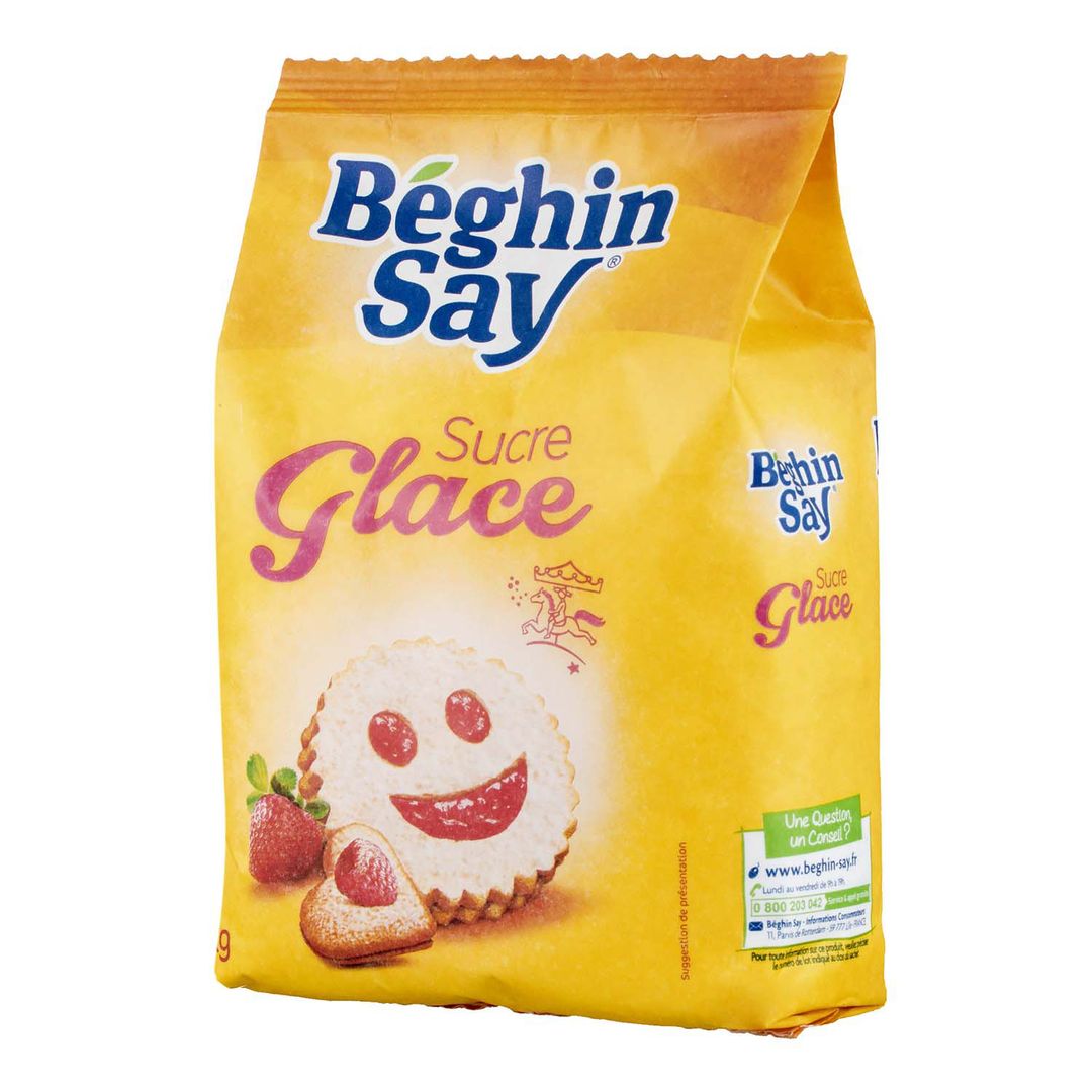 Sucre glace - BEGHIN SAY - Sachet de 1 kg