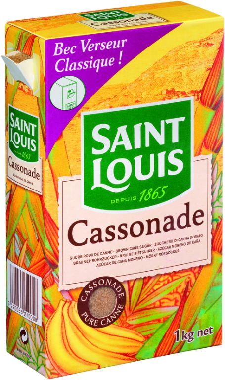 Saint Louis - Cassonade Brown Sugar (Pure Cane) 1Kg