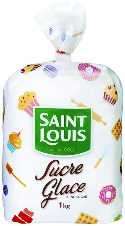 Sucre glace - SAINT LOUIS - Sachet de 1 kg