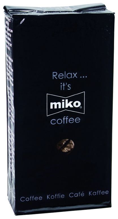 Café moulu 50 % arabica 50 % robusta - MIKO - Carton de 16 paquets