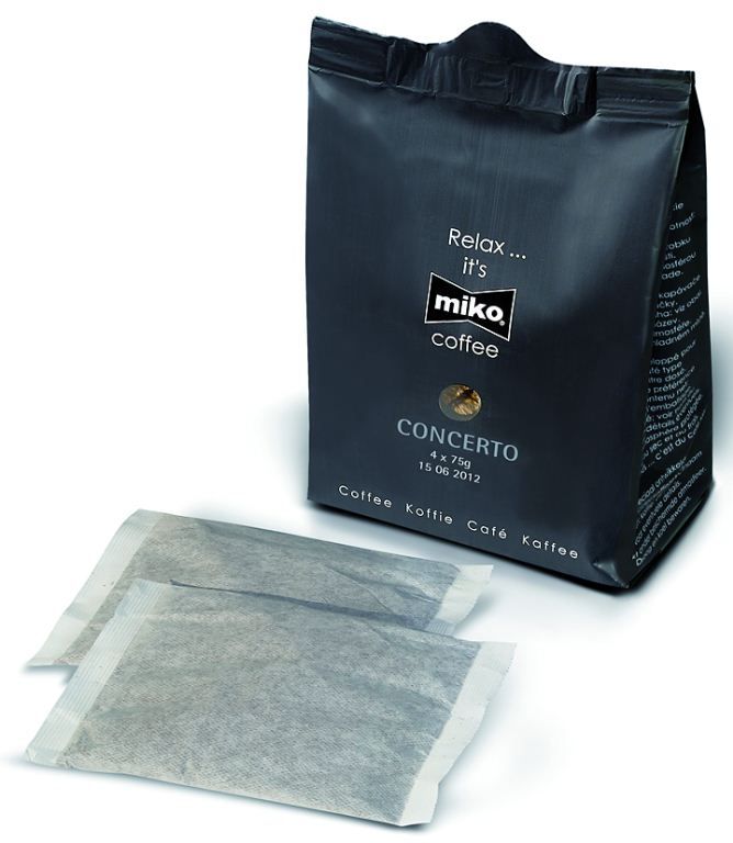 Café filtre 50% robusta 50% arabica Concerto - MIKO - Carton de 48 doses