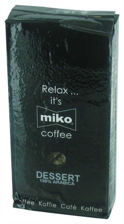 Café moulu 100% arabica dessert - MIKO - Carton de 16 paquets