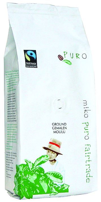 Café moulu 80% arabica 20% robusta - PURO - Carton de 16 paquets