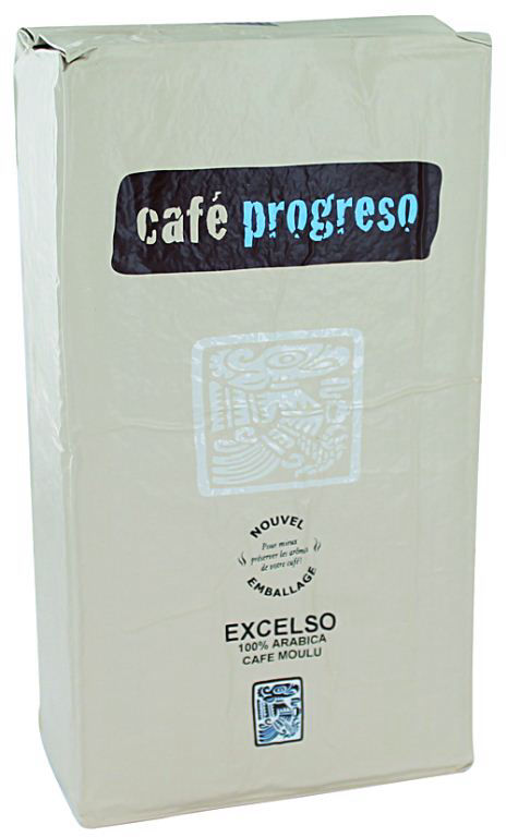 Café moulu 100% Excelso - PROGRESO - Paquet de 1 kg